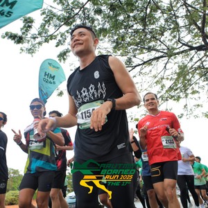 Race photo from ARUTMIN BORNEO RUN 2025
