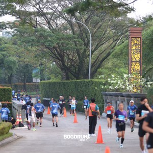 Race photo from BOGORUN 2026
