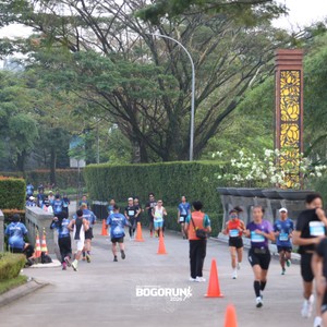 Race photo from BOGORUN 2026
