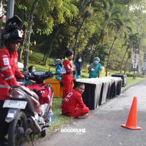 Race photo from BOGORUN 2026