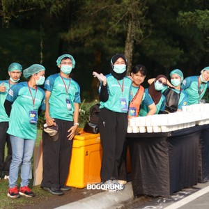 Race photo from BOGORUN 2026
