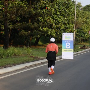 Race photo from BOGORUN 2026