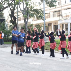 Race photo from BOGORUN 2026