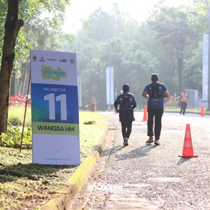 Race photo from BOGORUN 2026