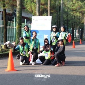 Race photo from BOGORUN 2026