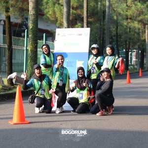 Race photo from BOGORUN 2026