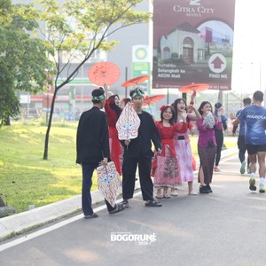 Race photo from BOGORUN 2026