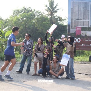 Race photo from BOGORUN 2026