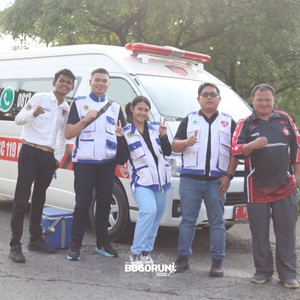 Race photo from BOGORUN 2026