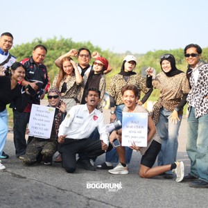 Race photo from BOGORUN 2026