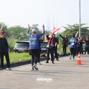 Race photo from BOGORUN 2026