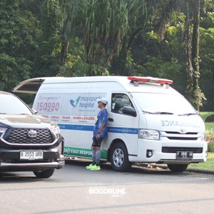 Race photo from BOGORUN 2026