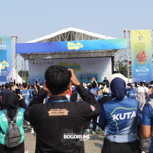Race photo from BOGORUN 2026
