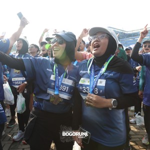 Race photo from BOGORUN 2026