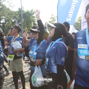 Race photo from BOGORUN 2026
