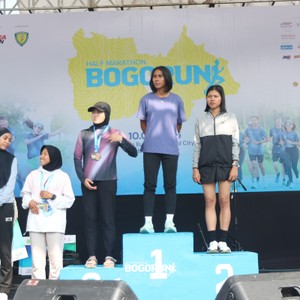 Race photo from BOGORUN 2026