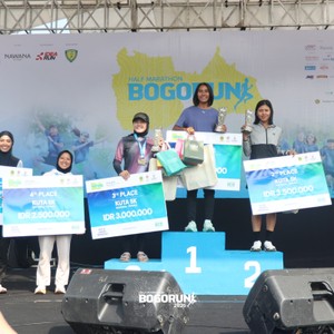 Race photo from BOGORUN 2026