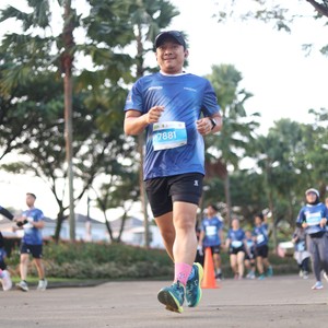 Race photo from BOGORUN 2026
