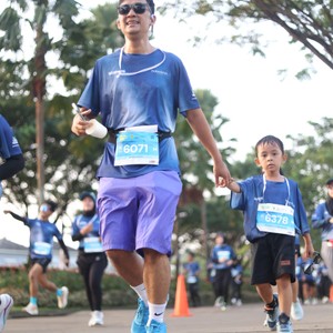 Race photo from BOGORUN 2026