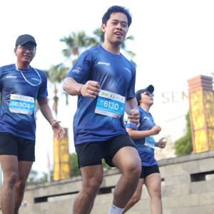 Race photo from BOGORUN 2026