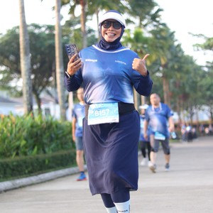 Race photo from BOGORUN 2026