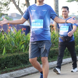 Race photo from BOGORUN 2026