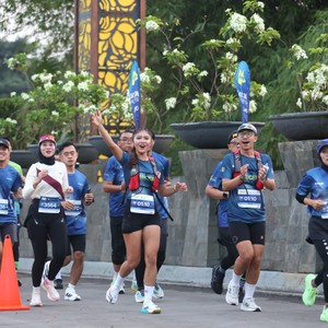 Race photo from BOGORUN 2026