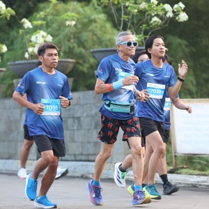 Race photo from BOGORUN 2026