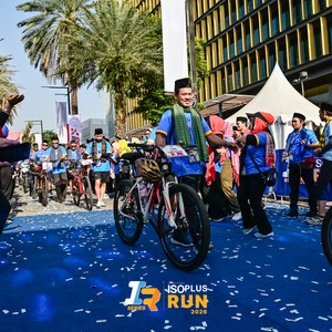 Race photo from ISOPLUS RUN 2026 - JAKARTA