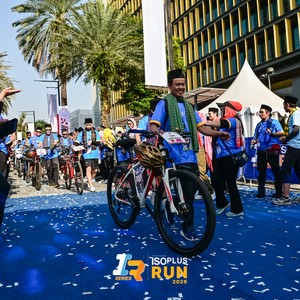 Race photo from ISOPLUS RUN 2026 - JAKARTA