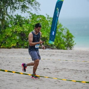 Race photo from Belitung Multisport Festival