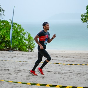 Race photo from Belitung Multisport Festival