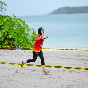 Race photo from Belitung Multisport Festival