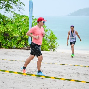 Race photo from Belitung Multisport Festival
