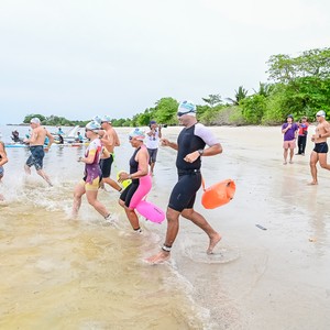 Race photo from Belitung Multisport Festival