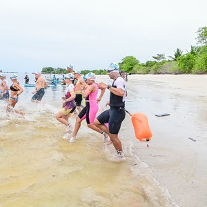 Race photo from Belitung Multisport Festival