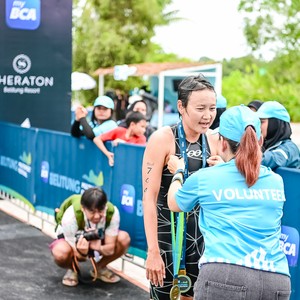 Race photo from Belitung Multisport Festival