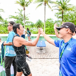 Race photo from Belitung Multisport Festival