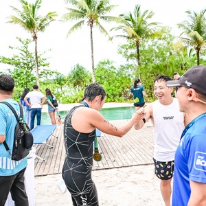 Race photo from Belitung Multisport Festival