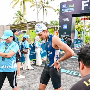 Race photo from Belitung Multisport Festival