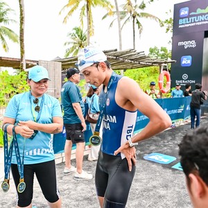 Race photo from Belitung Multisport Festival