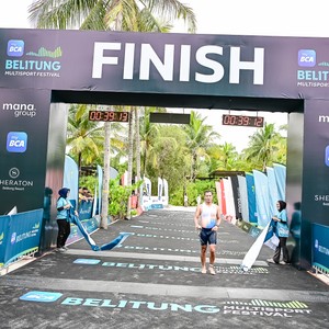 Race photo from Belitung Multisport Festival