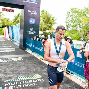 Race photo from Belitung Multisport Festival