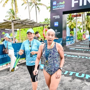 Race photo from Belitung Multisport Festival