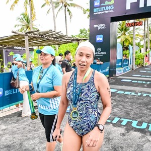 Race photo from Belitung Multisport Festival