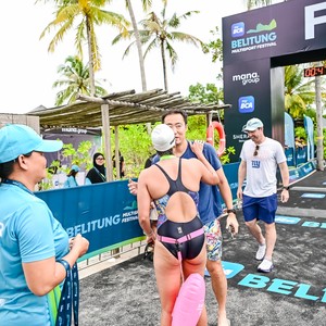 Race photo from Belitung Multisport Festival