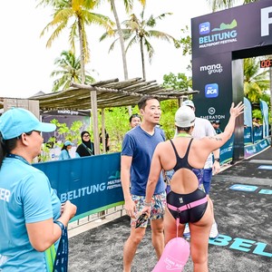 Race photo from Belitung Multisport Festival