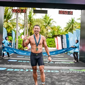 Race photo from Belitung Multisport Festival