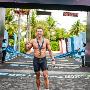Race photo from Belitung Multisport Festival