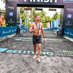 Race photo from Belitung Multisport Festival
